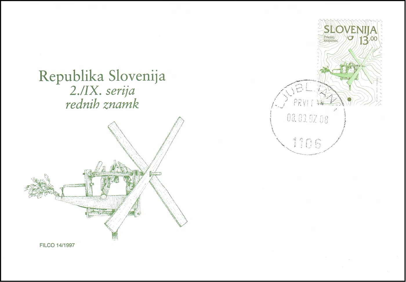 REPUBLIKA SLOVENIJA 2. / X. SERIJA REDNIH POŠTNIH ZNAMK